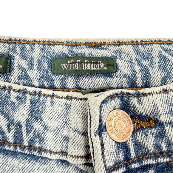Wild Fable Womens 90s Relaxed Straight Jeans Light Wash Denim, Size 12 - Picture 5 of 9